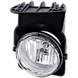 Front, Driver Side Halogen Fog Light, With bulb(s)