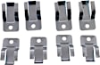 1015 Rocker Arm Clips - Oil Deflecting, Fits Chevrolet, Ford and Pontiac with stock rockers only.