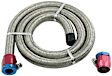 1526 Fuel Line, 0.547 in. Natural, Braided stainless steel, Braided Series
