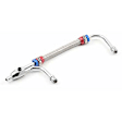 1556G Adjustable Fuel Line with Red and Blue Hose Ends, Fits Holley 4150 & 4160 Series Carburetors