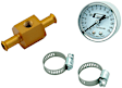 1560 Fuel Block with 0-15 PSI Fuel Pressure Gauge