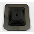 1652 Shift Boot - Black, Rubber, Large Square boot with 6-1/2 Inch x 7-1/2 Inch plate