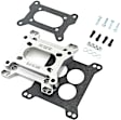 1933 Carburetor Adapter, squarebore 4-Barrel carburetors to 2-Barrel squarebore intake manifolds.