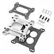 1933 Carburetor Adapter, squarebore 4-Barrel carburetors to 2-Barrel squarebore intake manifolds.