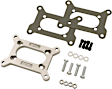 1937MRG Carburetor Adapter, Mounts Holley 2300 Series Carburetor to Small Rochester 2 Barrel Intake.
