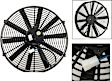 1988MRG Universal, Electric Cooling Fan - Reversible - 16 Inch Diameter - 2000 CFM