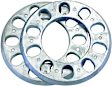 2371 Wheel Spacer - Aluminum, Universal, Set of 2, 5/16 Inch Thick, 5 lug 4 1/2 Inch Bolt Circle