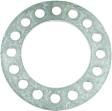 2377 Wheel Spacer - Aluminum, Universal, 1/4 Inch Thick, 8 lug 6-1/2 Inch Bolt Circle
