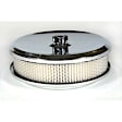 4350MRG Air Filter Assembly - Chrome - 6-1/2 Inch x 3-1/2 Inch, Fits 1 or 2-Barrel Carburetors with 2-5/16 Inch or 2-5/8 Inch Neck