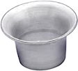 46 Velocity Stack - Polished Aluminum - 5 Inch Tall x 8-1/2" Diameter, Fits Holley Carburetors with 5-1/8 Inch neck