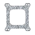 54 Carb Base Gasket - 4-Barrel,Square Flange,Open Center, Fits Holley Carter AFB and AVS, Demon Race, Speed and Edelbrock Performer Square Flange Carburetors
