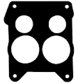 56 Carburetor Base Gasket - Universal, Fits Edelbrock and Rochester Quadrajet Carburetors