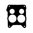 56 Carburetor Base Gasket - Universal, Fits Edelbrock and Rochester Quadrajet Carburetors