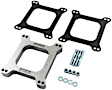 6005 Carburetor Spacer - 1 Inch - Aluminum, Fits Standard Edelbrock, Demon, Carter, Holley 4150 4160