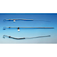 6236 Oil Dipstick - Chrome, Steel, Direct Fit, Sold Individually