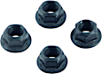 6717 Torque Converter Nuts - 3/8-24 - Fits Most Ford. Set of 4