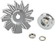6808 GM and Ford Chrome Alternator Fan & Pulley - Chrome