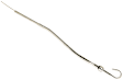 6925 Oil Dipstick - Chrome, Steel, Direct Fit, Sold Individually
