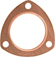 7176MRG Copper Seal Collector Gasket - Fits 2-1/2 Inch Diameter 3-Bolt Round Header Collector