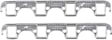 7410G Aluminum Series Exhaust Flange Gasket - Direct Fit, Sold Individually