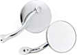 8218GMRG 4In. SWAN NECK MIRROR STAINLESS, Sold Individually 