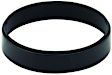 9341 1 Inch Air Cleaner Spacer, Fits 2 and 4-Barrel Carburetors with 5-1/8 Inch Neck