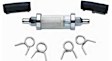 9747 Clearview Inline Fuel Filter - 5/16 Inch, Carbureted Applications Up to 10 PSI