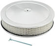 9790 Competition Air Cleaner - Chrome, Fits 2, 3, and 4 Barrel Carburetors with 5-1/8 Inch Neck