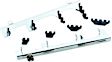 9870 Spark Plug Wire Loom Kit - Fits Most Valve Covers and 7mm to 8.5mm Spark Plug Wires