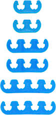 9877 Wire Separator-Blue - 7 mm / 8 mm - Plastic 