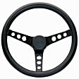 334 Steering Wheel - Black, Standard, Universal, Sold individually