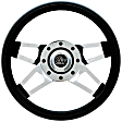440 Steering Wheel - Black, Standard, Universal, Sold individually