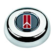 5634 Horn Button - Chrome, Aluminum, Universal