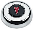 5635 Horn Button - Chrome, Aluminum, Universal