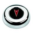 5635 Horn Button - Chrome, Aluminum, Universal