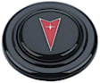 5655 Horn Button - Black, Plastic, Universal