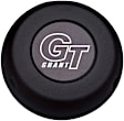 5897 Horn Button - Black, Plastic, Universal