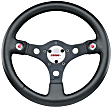 673 Steering Wheel - Black, Standard, Universal, Sold individually
