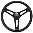 675 Steering Wheel - Black, Standard, Universal, Sold individually, Mounting Kit Sold Separately