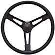 677 Steering Wheel - Black, Standard, Universal, Sold individually