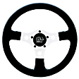 762 Steering Wheel - Black, Standard, Universal, Sold individually