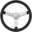 831 Steering Wheel - Black, Standard, Universal, Sold individually