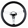 838 Steering Wheel - Black, Standard, Universal, Sold individually