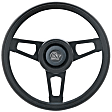 870 Steering Wheel - Black, Standard, Universal, Sold individually