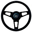 870 Steering Wheel - Black, Standard, Universal, Sold individually