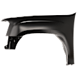 Front, Driver Side Fender, Primed