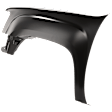 Front, Driver Side Fender, Primed