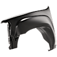 Front, Driver Side Fender, Primed, CAPA Certified