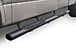 2003 GMC Sierra 2500 HD - 1000 Series, Nerf Bars, Powdercoated Textured Black, Covers Cab Length, Set of 2