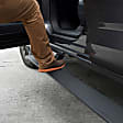 20404580T Running Boards, Protective Bedliner Coating, Aluminum, Extended Cab Pickup, DIESEL/GAS, E-BOARD E1 Electric Series